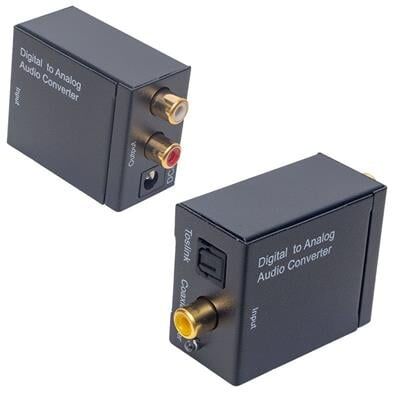 Powermaster PM-32145 Dijital Optik Ses To RCA Audio Çevirici Konverter