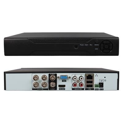 PowerMaster PM-12180 4 Kanal 5MP Destekli 1080N H265 Xmeye Video Çıkışlı DVR/XVR Kayıt Cihazı