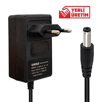 Weko 19 Volt 1.58 Amper 5.5*1.7 Uçlu Yerli Üretim Priz Tipi Notebook Adaptör