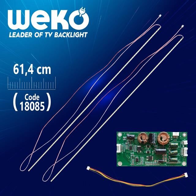 55'' Inch CY-55C-720 - 24C3B 61 Cm 72 Ledli Universal Tv E-Led Takımı