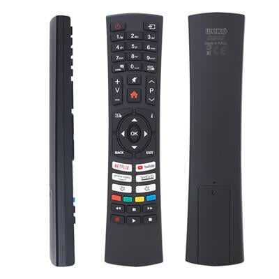 Vestel 40U9400 - Regal 50R754U - Hi Level 43HL700 Netflix-Youtube-Prime Video-Twitch Tuşlu Lcd-Led Tv Kumandası