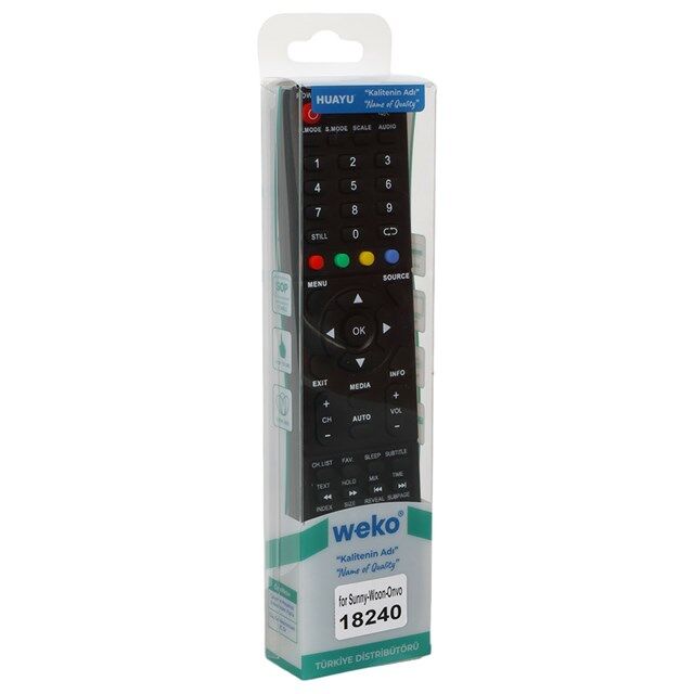Sunny A 21 FY CY58E / Axen 2100-EP00 / Onvo 2200-ED001NV1 / Woon WN40DEG04 Lcd Tv Kumanda