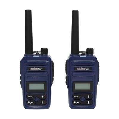 Aselsan 12 Km Pil Ve Şarj Dahil İkili El Telsizi PM-985 PMR