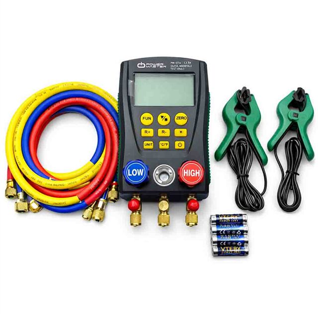 Powermaster PM-517A Dijital Manifold Test Cihazı Dijital Soğutma Analizörü