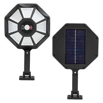 Powermaster ZB-168A Kumandalı Sensörlü Beyaz Solar Aydınlatma