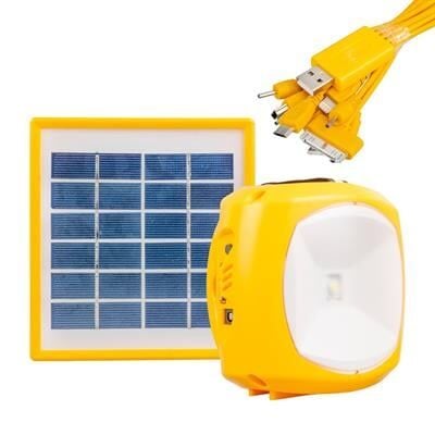 Powermaster Şarjlı Solar Aydınlatma Seti Tek Panelli