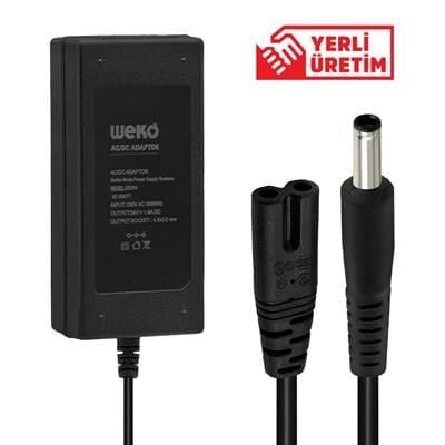 Weko 24 Volt 1.9 Amper 4.5x3.0 mm Uçlu Notebook Adaptör