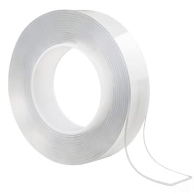 Sunup SN-14654 30mm 2 Metre Çift Taraflı Nano Teknoloji Süper Yapıştırıcı Şeffaf Bant