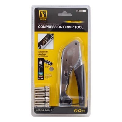 YesKit YK-5085C3 F Konnektör Sıkma Pensesi