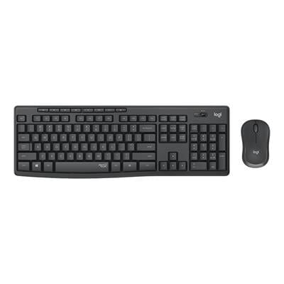 Logitech MK295 Q Tr Siyah Kablosuz Klavye Mouse Set
