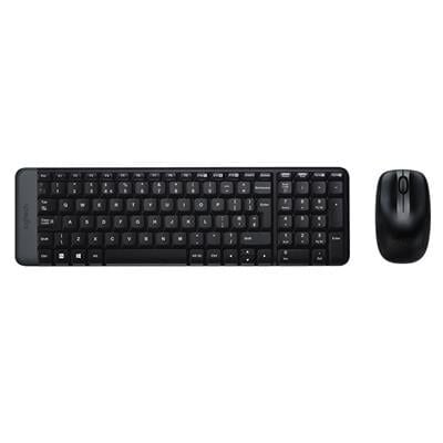 Logitech MK220 Q Tr Siyah Kablosuz Klavye Mouse Set