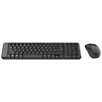 Logitech MK220 Q Tr Siyah Kablosuz Klavye Mouse Set