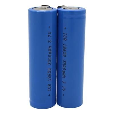 PowerMaster PM-13693 18650 3.7 Volt 3500mAh Şarjlı Lityum LI-ION Başlıksız Puntalı Pil (2'LI Paket)