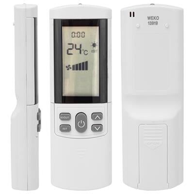 Vestel Yeni Model Kapaklı Beyaz Klima Kumandası