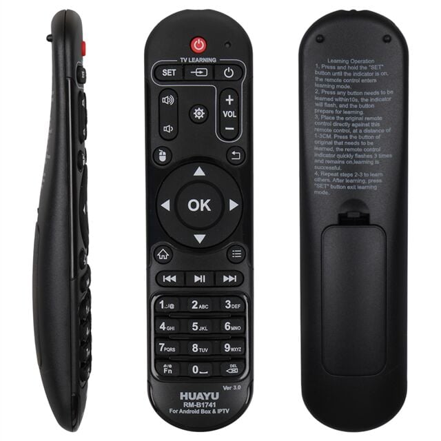 Huayu RM-B1741 Üniversal Android Box ve IP TV Akıllı Kumanda (Ver 3.0)