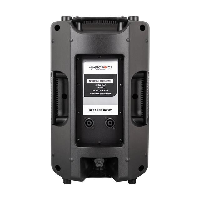 MagicVoice MV-3412 30 Cm 500 Watt 12'' Plastik Kabin Pasif Hoparlör