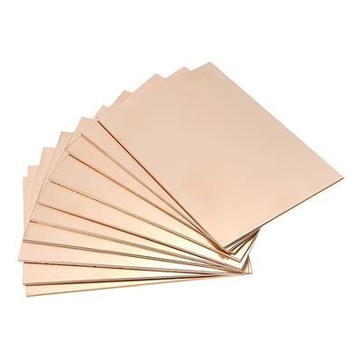 Plaket Bakır 100x150 Mm