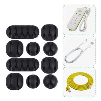 PowerMaster PM-22778 10'lu Kablo Düzenleyici Klips