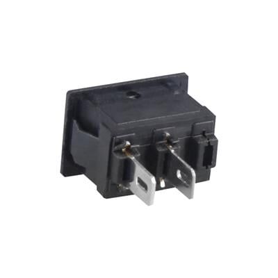 TK 91 IC-120 Yükseltici Anahtarı 2 Pin Siyah 3Amper - 250Volt