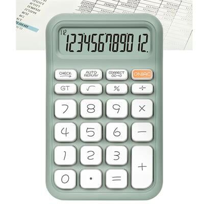 Powermaster PM-25410 Yeşil 12 Haneli Hesap Makinesi