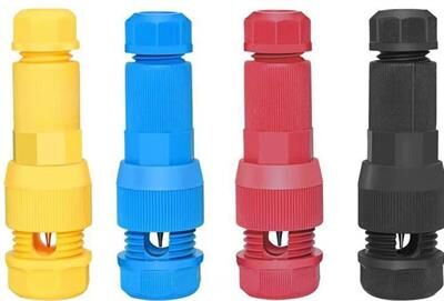 PowerMaster PM-25898 Su Geçirmez 1 Pin Konnektör Karışık Renk