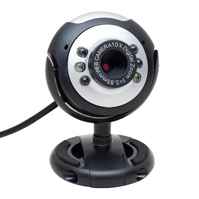 Powermaster 1.3 MP 10x Zoom Ledli Mikrofonlu Pc Webcam PM-3962