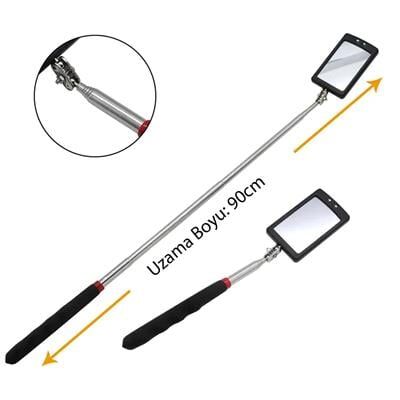 PowerMaster PM-26176 Teleskopik Katlanır Ayna