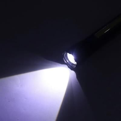 Powermaster PM-16754 Şarj Edilebilir Zoomlu COB Led El Feneri