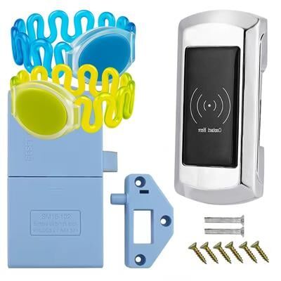 PowerMaster PM-26727 125Khz RFID Dijital Çekmece Dolap Kilidi (2'li Paket)