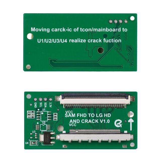 Lcd Panel Flexi Repair Kart Sony Fhd To Hd Lvds To Fpc Sam Fhdv To Lg Hd Qk0815a
