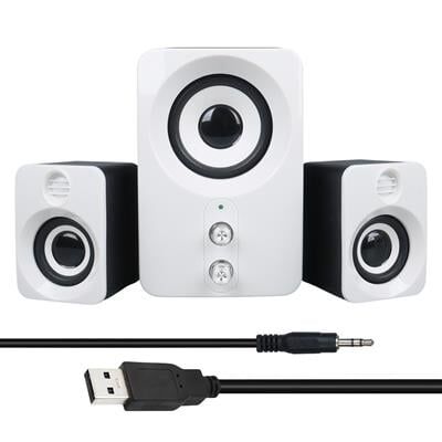 MagicVoice FT-10 2+1 3x3 Watt Aux Multimedia Seti USB Speaker - Hoparlör