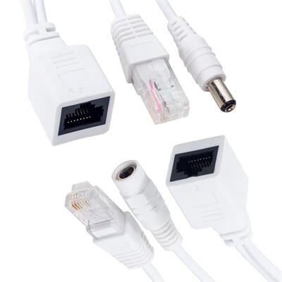 Powermaster Poe IP Kamera Kablosu Dişi Power Uç Aktif Splitter