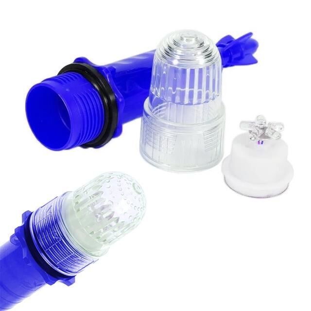 PowerMaster PM-19633 Mavi LED Su Geçirmez Balık Ağı Sinyal Lambası Pilli Çalışır Işıklı Şamandıra
