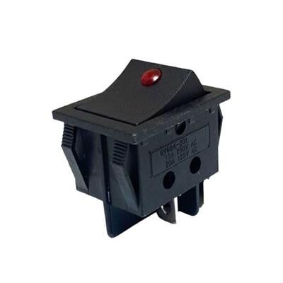 IC-104D 220 Volt Geniş Nokta Işıklı On-Off  Anahtar