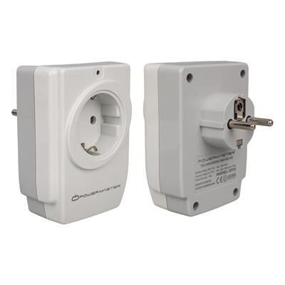 PowerMaster PM-18721 16 Amper - 3680 Watt Tekli Çocuk Korumalı 2 USB'LI 1400 Joule Akım Korumalı Priz