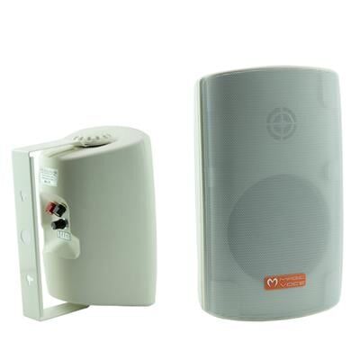 Magicvoice MV-38 Beyaz 11 Cm Trafolu 40 Watt Sütun Hoparlör 2'li Takım