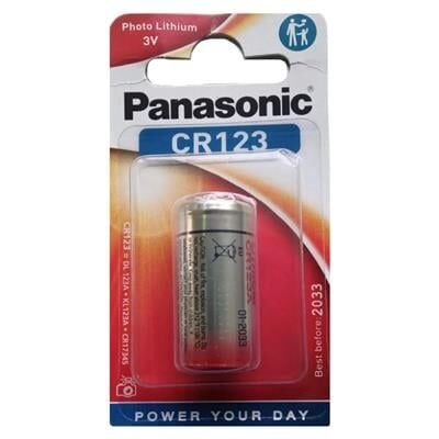 Panasonic CR123AL/1B 3 Volt Lityum CR123 Tekli Fotoğraf Makinesi Pili
