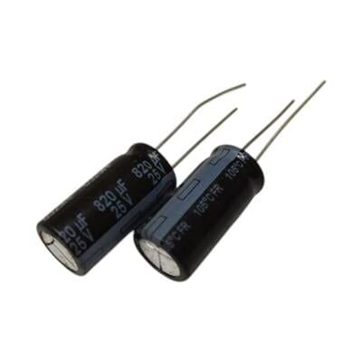 820 MF 25 V Kondansatör