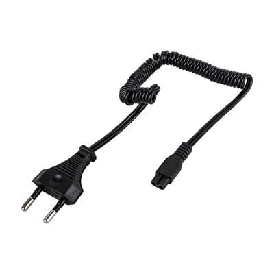 220 Volt Spiral Model Ceyran Power Kablo 1 Metre (Traş Makineleri-Işıldaklar İçin)