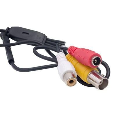 Powermaster PM-19304 3.6 Mm 800 Tvl 1/4 Sensör Ses Çıkışlı Vida Model Mini Kamera