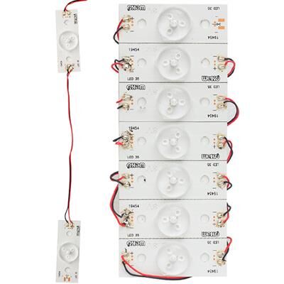 3 Volt Tek Kablolu Birbirine Bağlı Led (7'li Poşet)