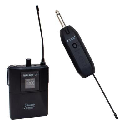 Magicvoice Mv-19601 UHF Kablosuz Enstrüman Uyumlu Bluetooth Jak Girişli İkili Mikrofon Set