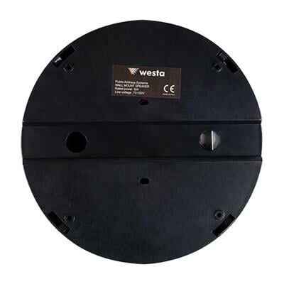 Westa WS-1119TB 13cm Sıva Üstü Siyah Trafolu Tavan Hoparlörü 10 Watt