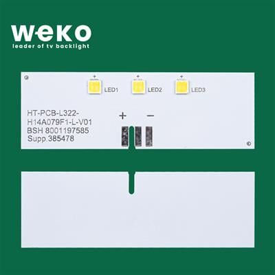 Buzdolabı İç Aydınlatma Ledi LD79 HT-PCB-L322-H14A079B-L-V01 3 Çipli