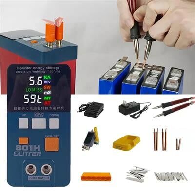 Glitter 801H Şarjlı Pil Punto Kaynak Makinesi