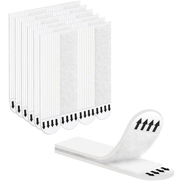 Sunup SN-29147 12 Çift Fotoğraf Çerçevesi İçin Sticker Cırt Cırtlı Montaj Şeridi