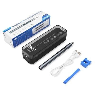 Noyafa NO-882037 28IN1 Mini Şarjlı Tornavida Seti Yüksek Torklu 24 Uçlu Başlıklı