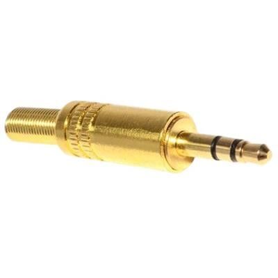 Powermaster 3.5 Mm Mono Gold Metal Jack Fiş