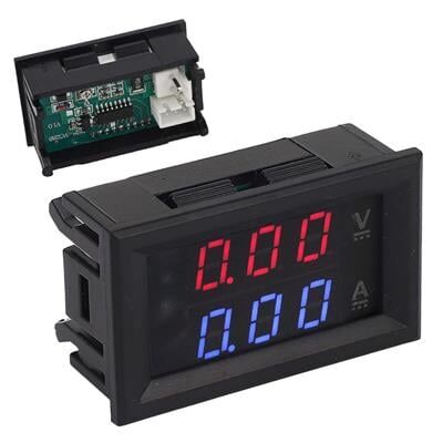 PowerMaster IC278B Dijital Volt-Ampermetre DC 0-100 Volt 0-10 Amper