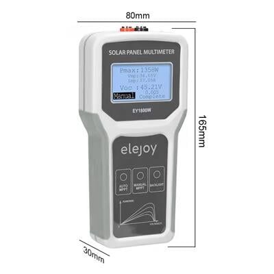 PowerMaster PM-26940 1800 Watt Fotovoltaik MPPT Solar Panel Voltaj Multimetre 12-60V